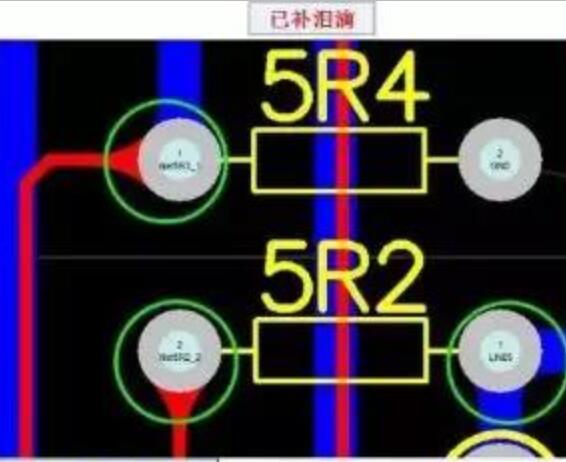 泪滴焊盘